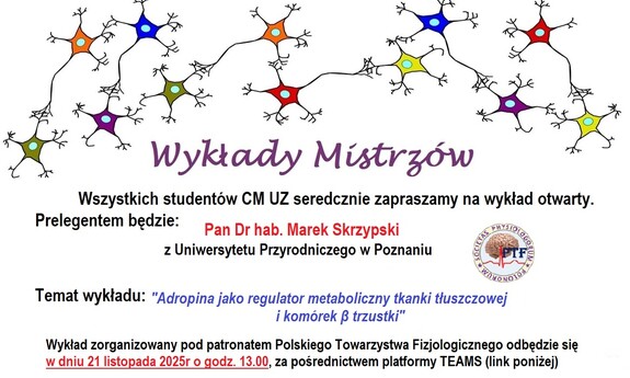Wykłady Mistrzów! 21.11.2025