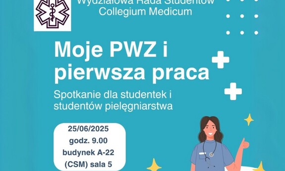Spotkanie dla studentek i studentów pielęgniarstwa Moje PWZ i pierwsza praca