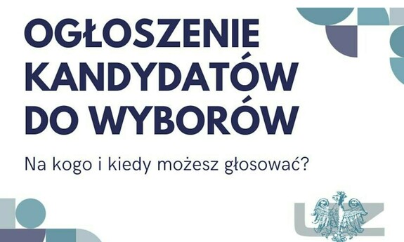 Ogłoszenie kandydatów do wyborów