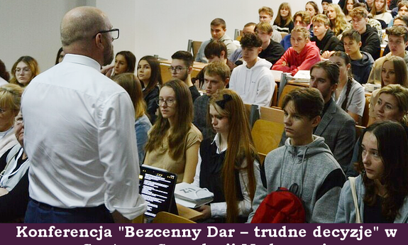 Konferencja "Bezcenny Dar – trudne decyzje" w Centrum Symulacji Medycznej