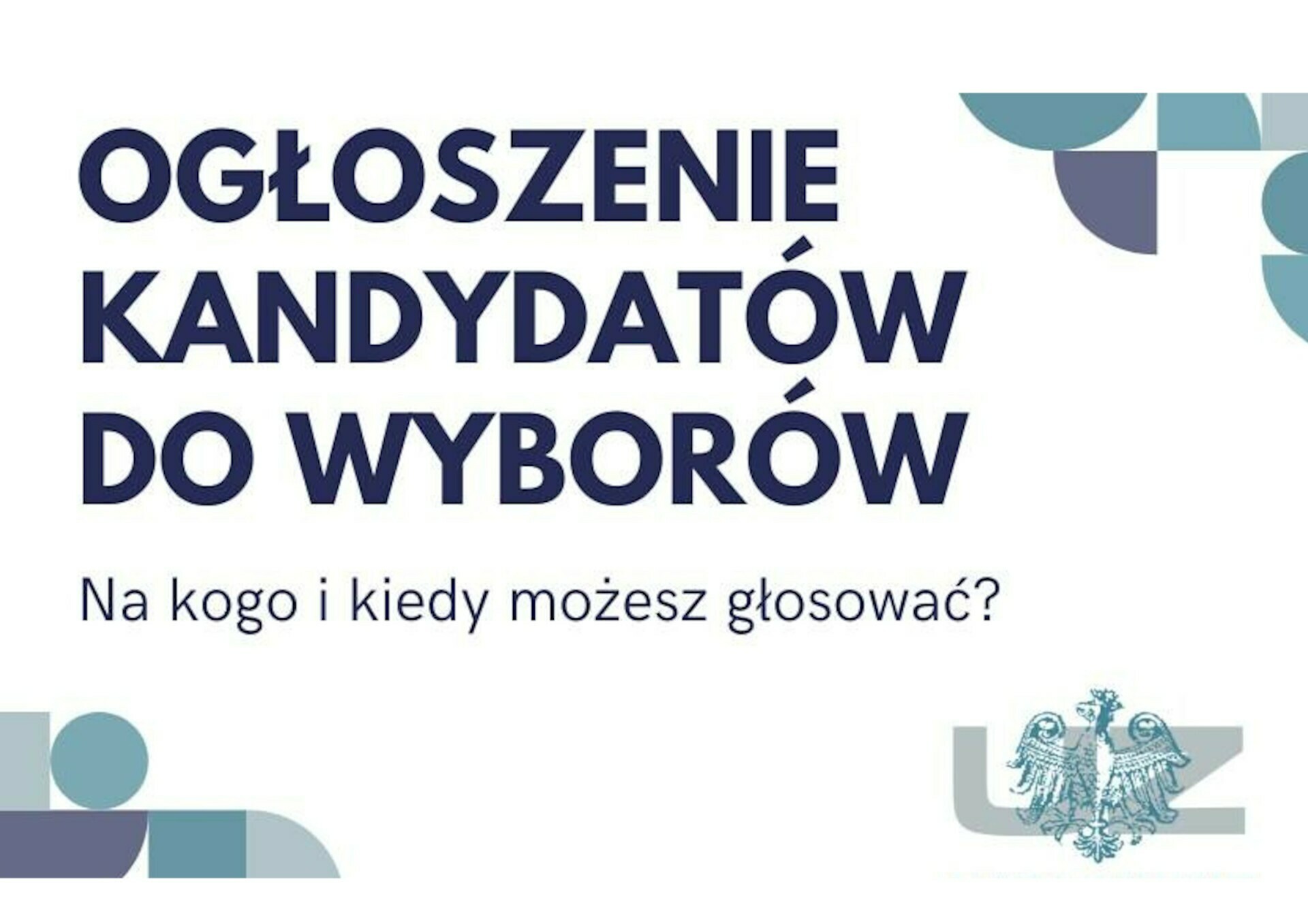 Ogłoszenie kandydatów do wyborów