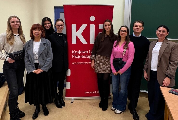 Wspólna inicjatywa KIF i Zakładu Fizjoterapii - spotkanie wykładowe dla lubuskich fizjoterapeutów