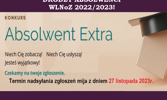 Rekrutacja do Konkursu Absolwent Extra 2022/2023