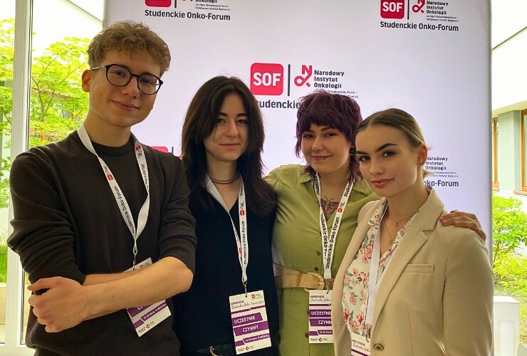 Sukces studentów Collegium Medicum UZ na Ogólnopolskiej Konferencji Onkologicznej w Warszawie
