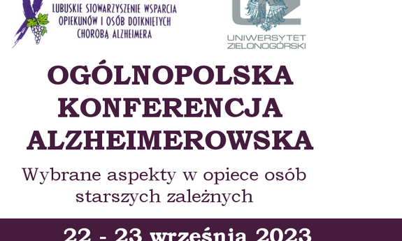 Ogólnopolska Konferencja Alzheimerowska 22-23.09.2023