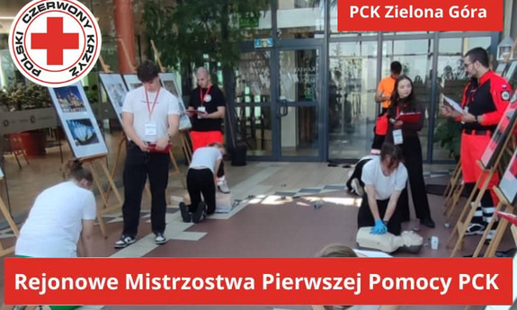 Studenci Pielęgniarstwa UZ wsparli XXXI Rejonowe Mistrzostwa Pierwszej Pomocy
